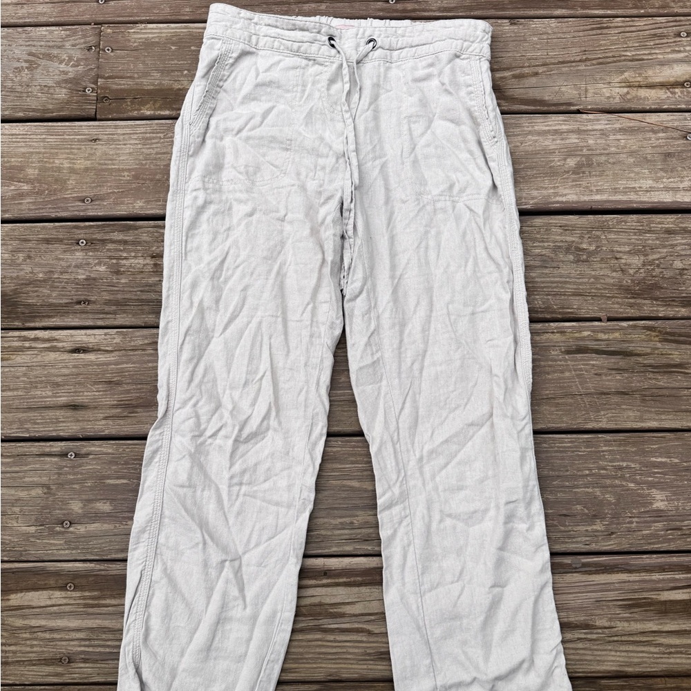 Per Se Linen Pants Comfortable Lightweight